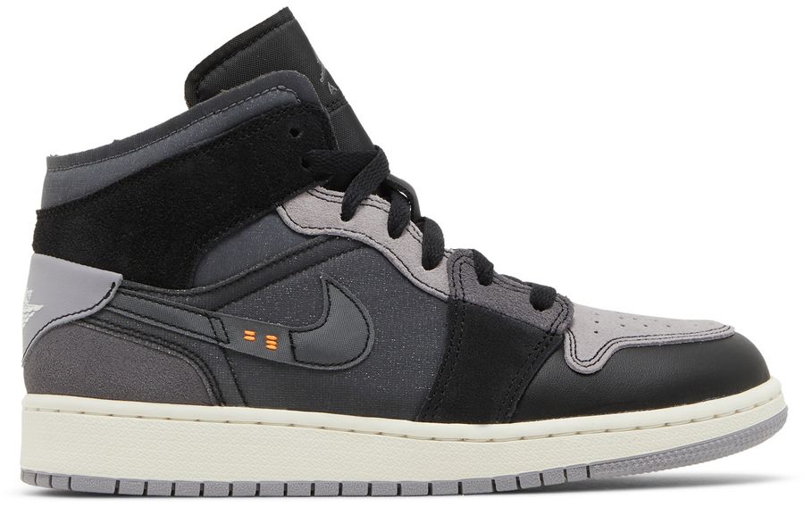 Air Jordan 1 Mid SE Craft GS 'Inside Out - Black'