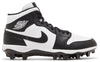Air Jordan 1 Mid TD Cleat 'Black White' 2023