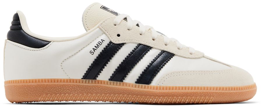 adidas Samba OG J 'Cream Black Satin'