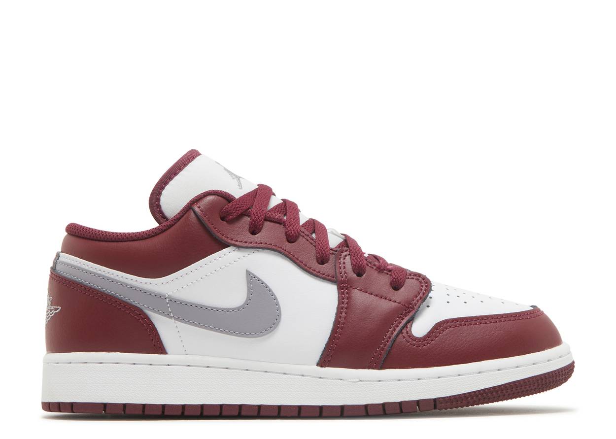 AIR JORDAN 1 LOW GS "BORDEAUX"