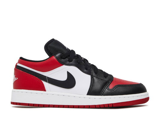 AIR JORDAN 1 LOW GS "BRED TOE"