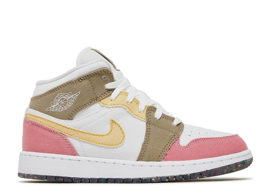 AIR JORDAN 1 MID GS "PASTEL GRIND"