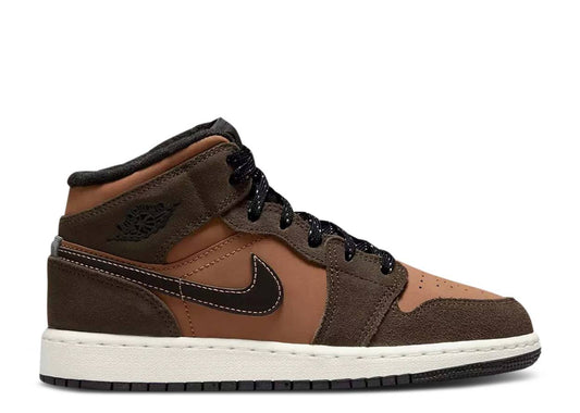 AIR JORDAN 1 MID GS "EARTH TONE"