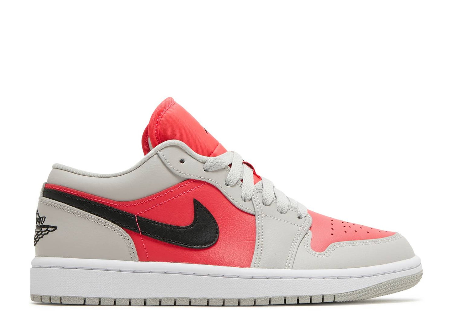 AIR JORDAN 1 LOW 'LIGHT IRON ORE SIREN RED'