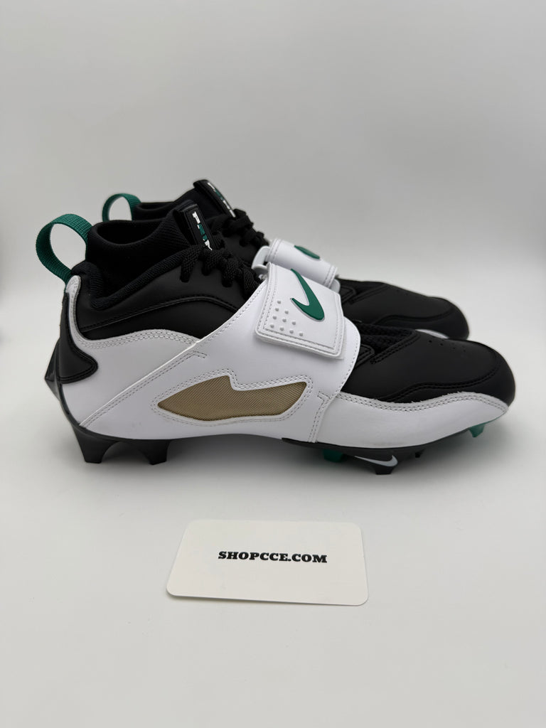 Size 9 - Brand New Men’s Nike Air Diamond Turf Emerald Football Cleats, Green