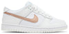 Nike Dunk Low GS 'White Metallic Red Bronze'