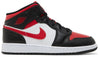 Air Jordan 1 Mid GS 'Black Fire Red'